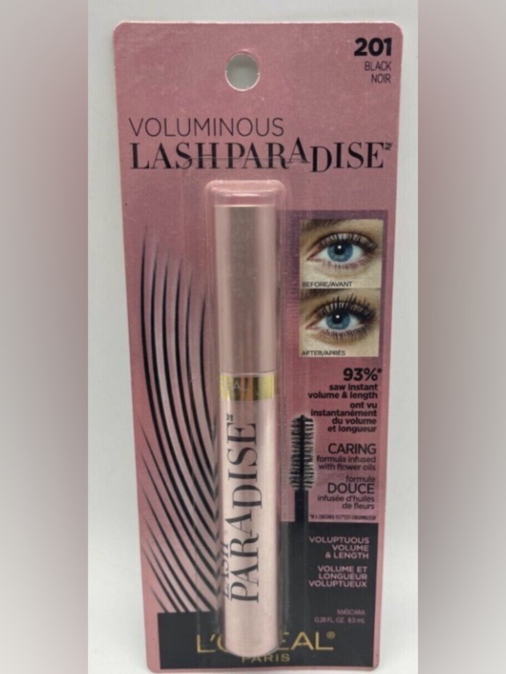 L'Oreal Paris Voluminous Lash Paradise Mascara - 201 Black